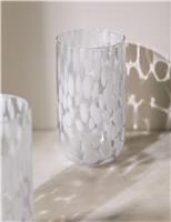 Set of 2 Speckled Hi Ball Glasses