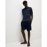 Pure Cotton Striped Pyjama Set