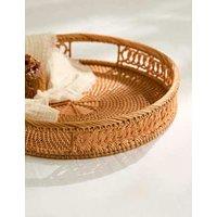 Rattan Round Tray