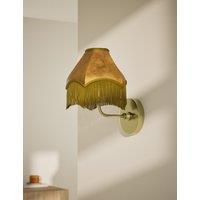 Velvet Fringed Wall Light