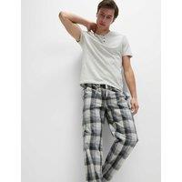 Pure Cotton Checked Pyjama Set