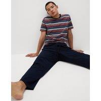 Pure Cotton Ombre Stripe Pyjama Set