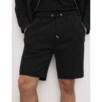 Autograph Regular Fit Elasticated Waist Shorts Black