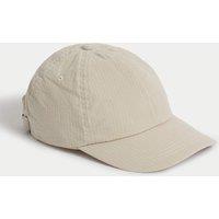 Pure Cotton Seersucker Baseball Cap