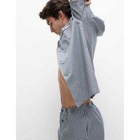 Pure Cotton Checked Pyjama Set
