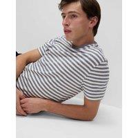 Pure Cotton Striped T-Shirt