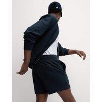 Waffle Pure Cotton Oversized Shorts