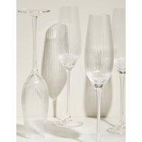 Set of 6 Maxim Optic Champagne Flutes