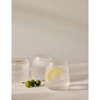 Set of 6 Maxim Optic Ribbed Tumblers