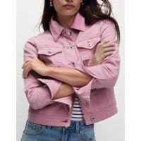 Cotton Rich Denim Jacket with Stretch