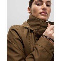 Cotton Rich Canvas Stormwear Hooded Parka