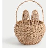 Raffia Bunny Basket