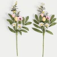 2pk Egg Foliage Decorations