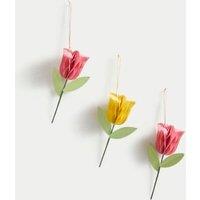 3pk Paper Hanging Tulip Decorations