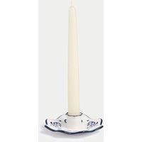 Floral Ceramic Dinner Candle Holder