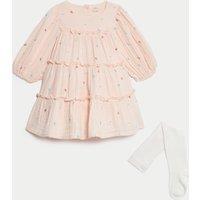 2pc Cotton Rich Floral Outfit (0-6 Yrs)