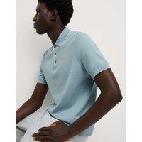 Cotton Rich Knitted Polo Shirt