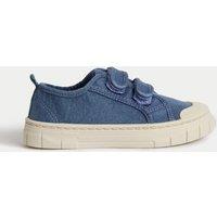 Kids Canvas RiptapeTrainers (4 Small - 2 Large)