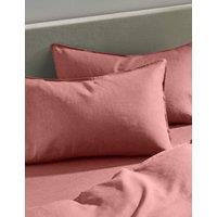 2pk Pure Linen Standard Pillowcases