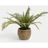 Artificial Fern Plant In Pot