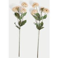 Set of 2 Artificial Chrysanthemum Stems