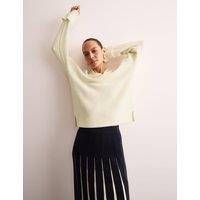 Pure Merino Wool V-Neck Relaxed Jumper