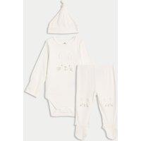 3pc Cotton Rich Bunny Outfit (7lbs-1 Yrs)