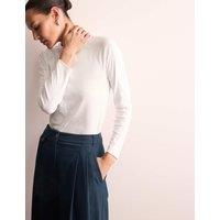 Cotton Rich Wide Leg Trousers with Linen