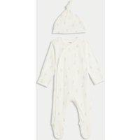2pc Peter Rabbit Sleepsuit and Hat (7lbs-1 Yrs)