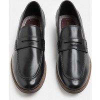 M&S Leather Loafers Black
