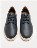 Contrast Sole Derby Shoes