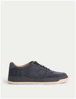 Suede Lace-Up Trainers