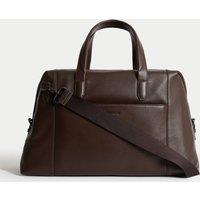 Casual Leather Weekend Bag