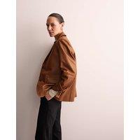 Leather Blazer