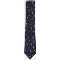 Floral Pure Silk Tie