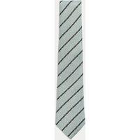 Pure Silk Striped Tie