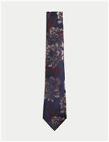 Floral Pure Silk Tie