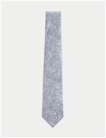Floral Pure Silk Tie