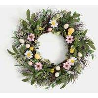 Floral Egg Wreath