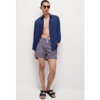 Quick Dry Lobster Print Swim Shorts