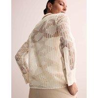 Cotton Rich Lace Shirt