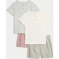 2pk Striped Pyjama Sets (1-16 Yrs)