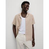 Cotton Rich Jacquard Shirt