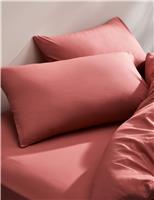 2pk Cotton Rich Pillowcases