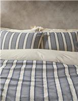 Pure Cotton Tufted Stripe Bedding Set
