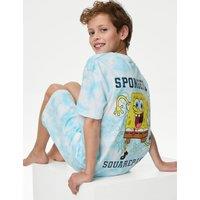 Pure Cotton Spongebob Squarepants Pyjamas (6-16 Yrs)