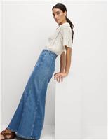 Denim Maxi Skirt