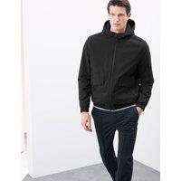 Padded Hooded Bomber Jacket
