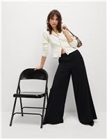 Palazzo Wide Leg Trousers