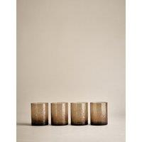 Set of 4 Hammered Tumblers